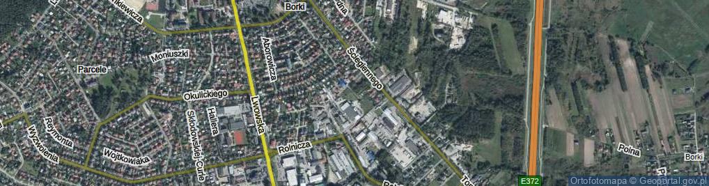 Zdjęcie satelitarne Mała ul.